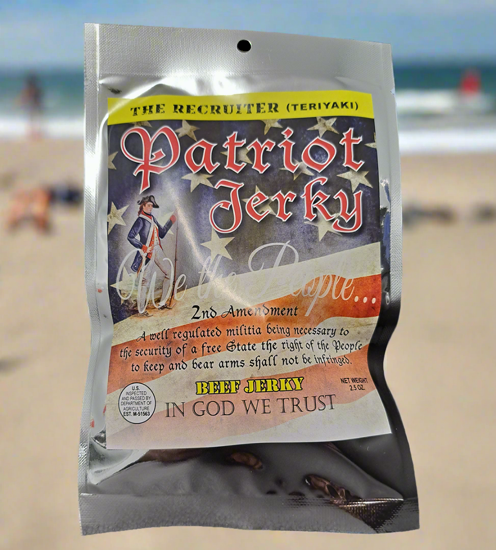 THE RECRUITER (Teriyaki) Beef Jerky 2.5 oz