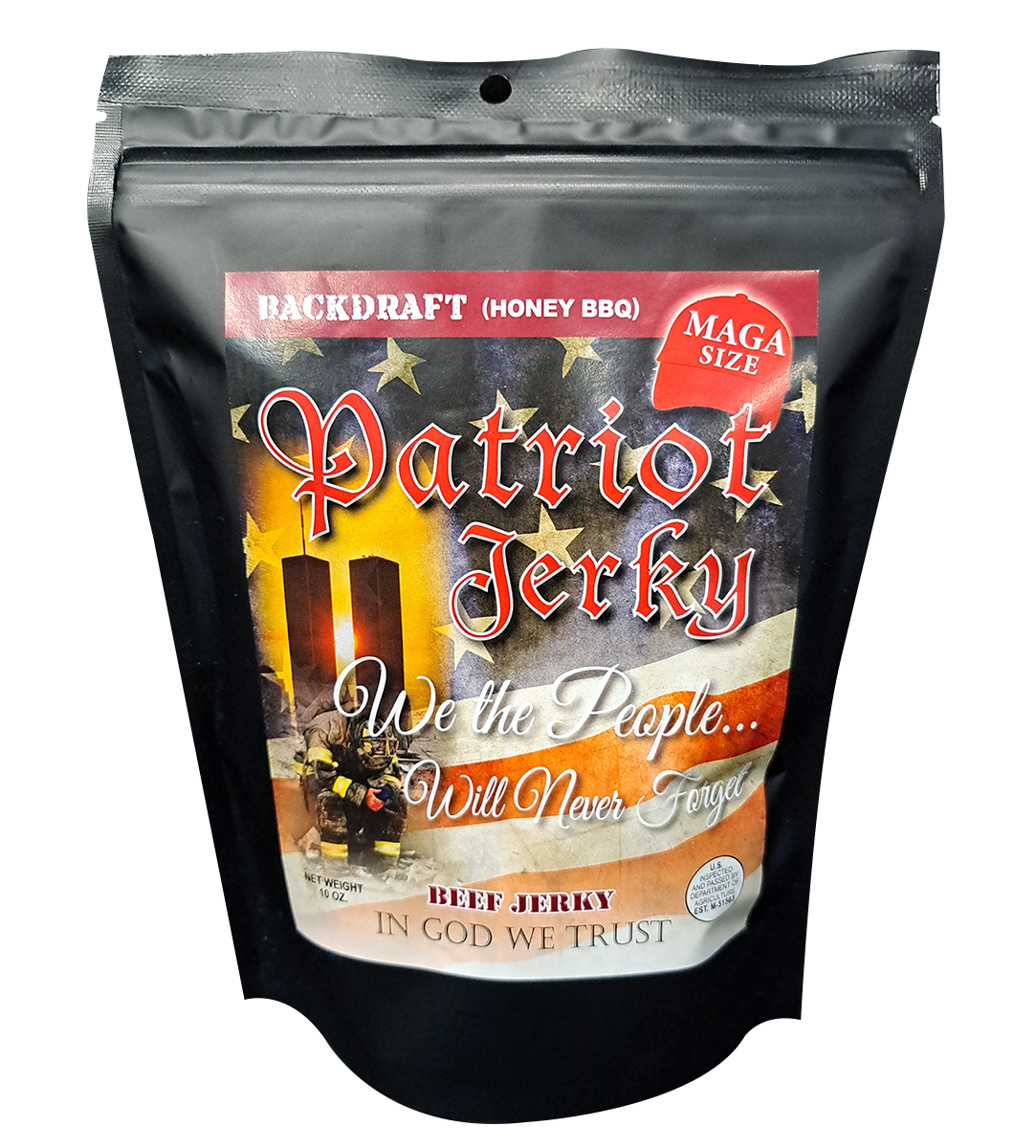 Products BackDraft (Honey BBQ) Beef Jerky 10 0z.
