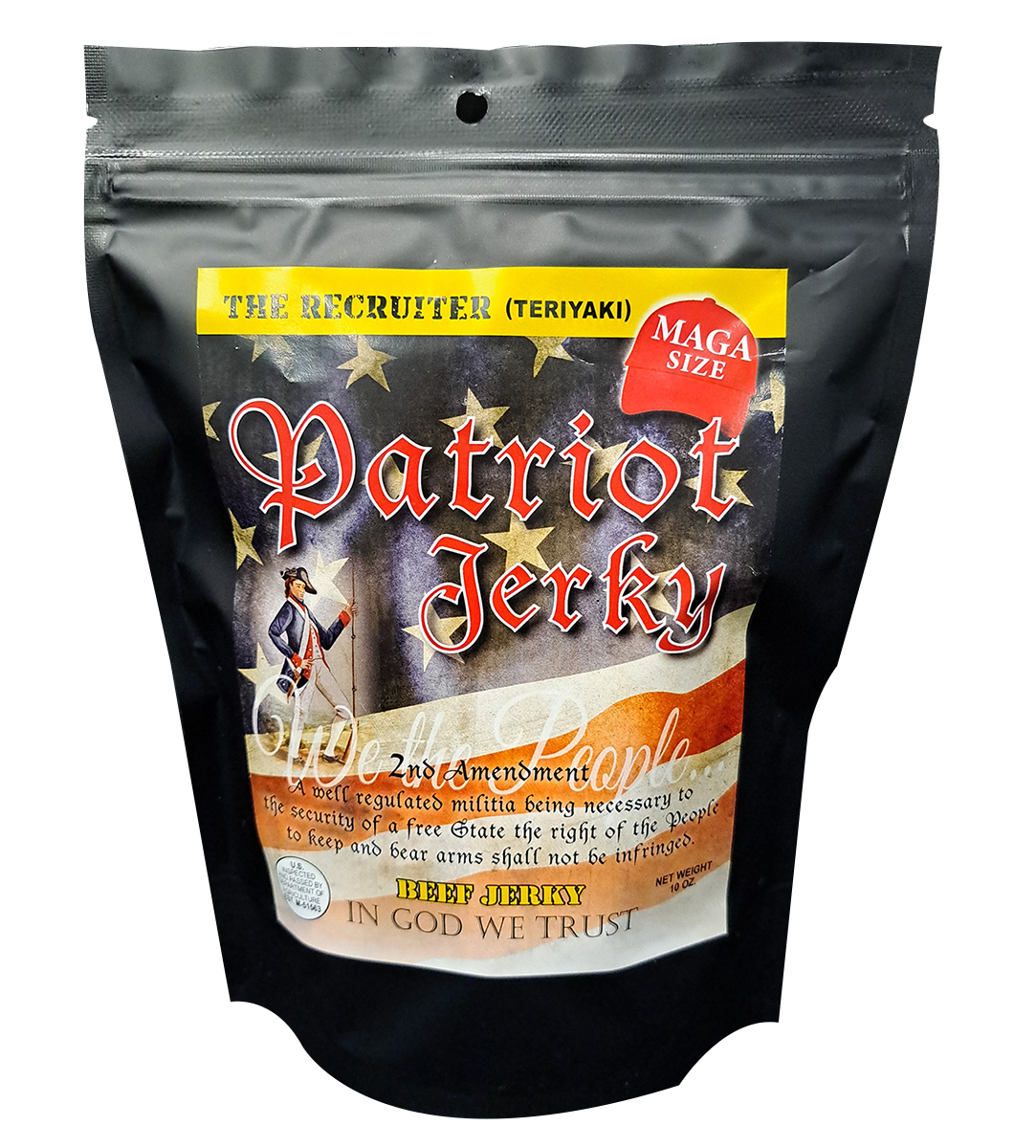 The Recruiter (Teriyaki) Beef Jerky 10 oz