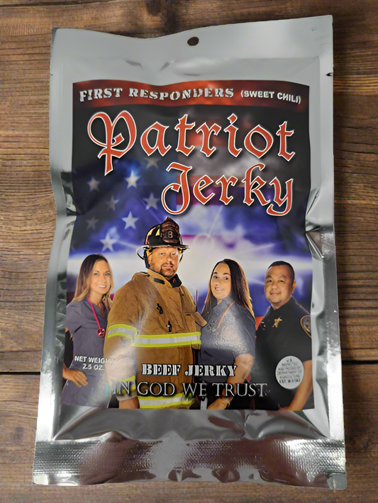 First Responders (Sweet Chili) Beef Jerky 2.5 oz.