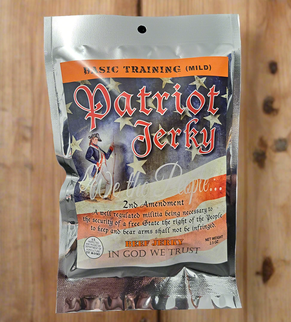 BASIC TRAINING (Mild) Beef Jerky 2.5 oz.