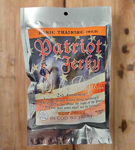 BASIC TRAINING (Mild) Beef Jerky 2.5 oz.