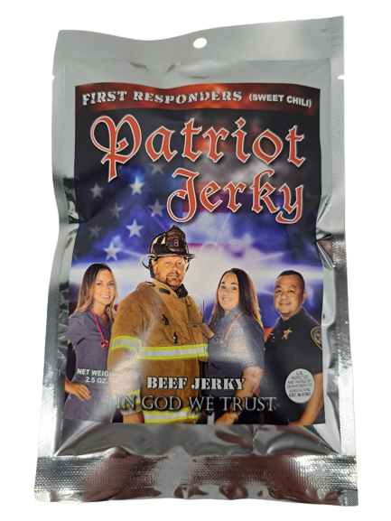 First Responders (Sweet Chili) Beef Jerky 2.5 oz.